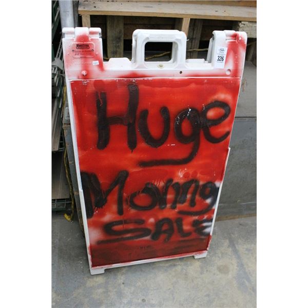 Sidewalk Sign