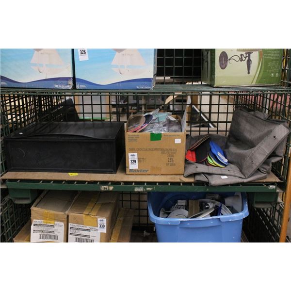 Storage Drapery, Foot Covering, Heal Lift, Storage Drawer