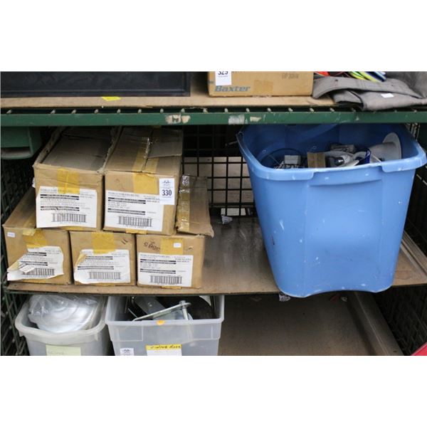 New BNB Dishes  5 Cases, Recessed Lighting