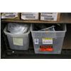 Image 1 : Bins 2 w/Casters, Hardware