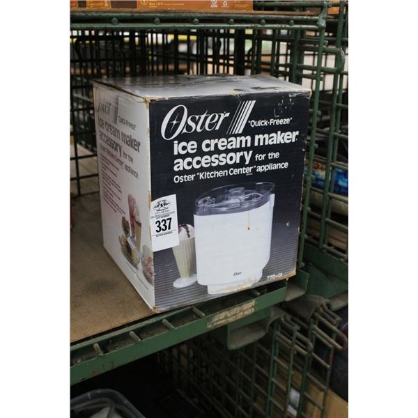 Ice Cream Maker Accessory
