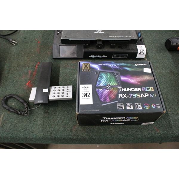 Radmax Thunder RGB  RX735  AP  Electronic Fan/Phone