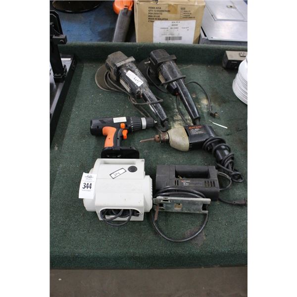 Orbital Buffers, Drills, Jig Saw, Nebulizer
