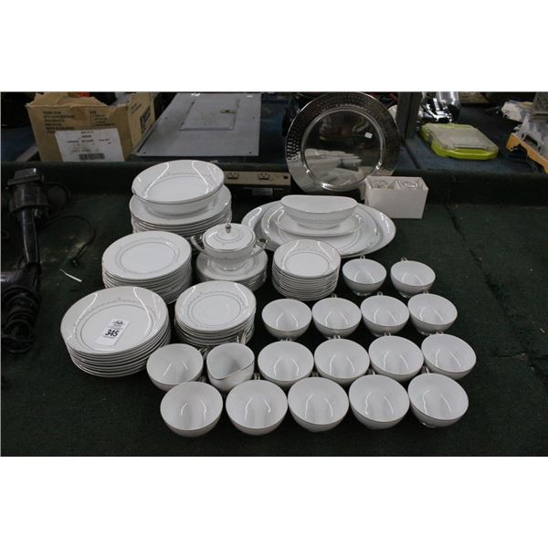 Mikasa Grey Trim China Set
