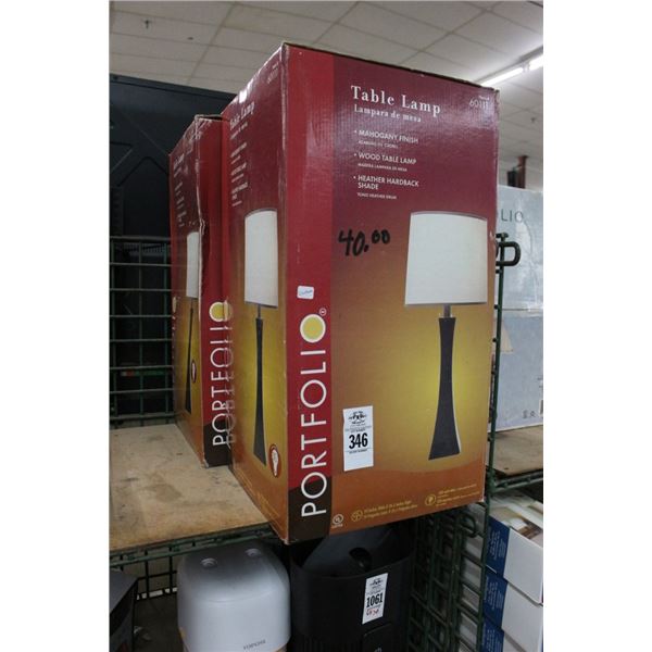 Table Lamps - Pair