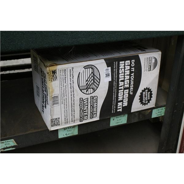 Garage Door Insulation Kit