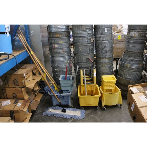 3-Mop Buckets - 3 X $