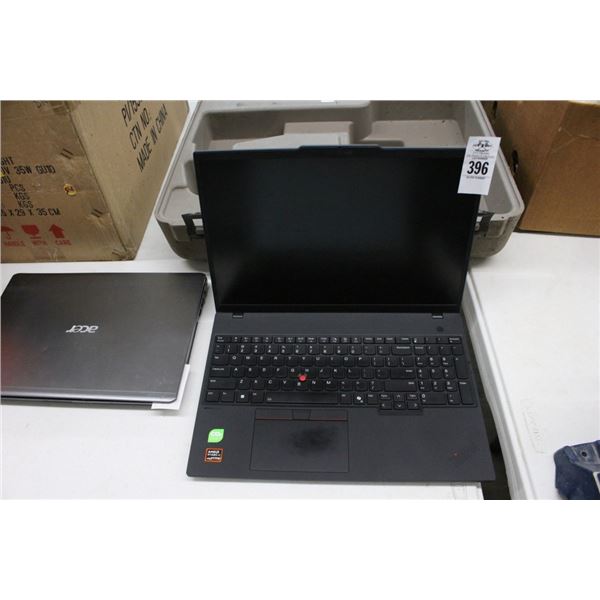 Lenovo Black Laptop Computer - No Adapter/Hard Drive