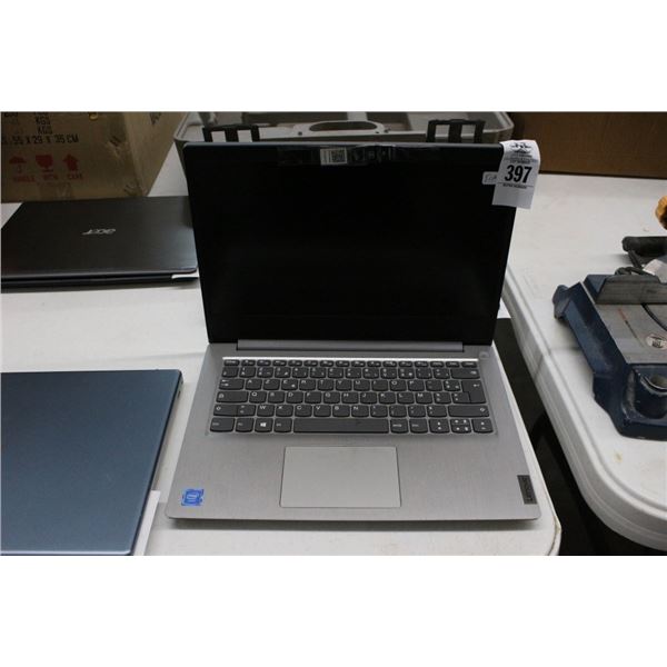 Lenovo Grey Laptop Computer - No Adapter/Hard Drive