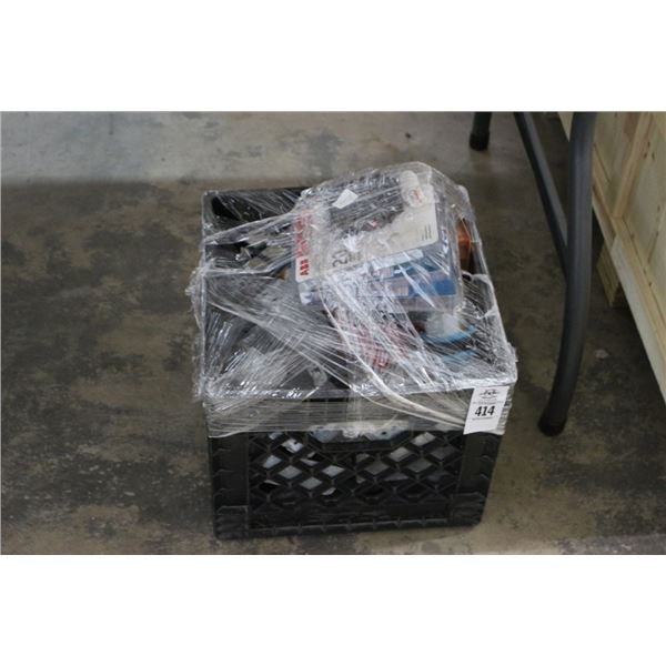 Crate w/Electrical Hardware