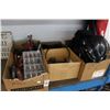 Image 2 : Boxes 2 w/Chaulk Guns, Tools, Oil Filter Tools, Catchers Helmet