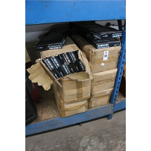 Lot of Ice Shelter Shelves
