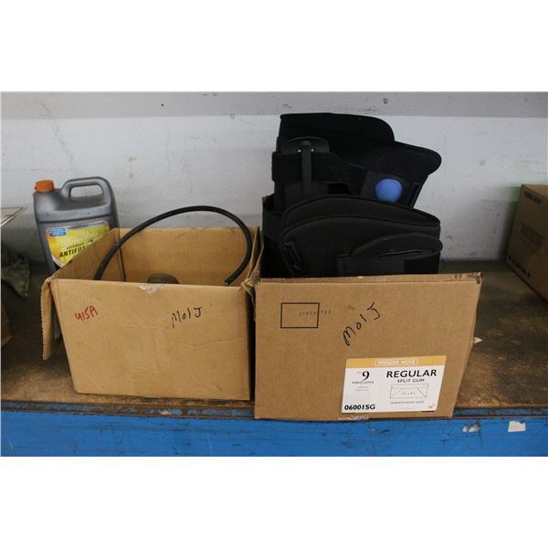 Boxes 2 w/Pressure Gauges, Medical Boots/Padding