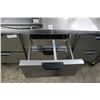 Image 3 : Beverage Air 6'  6 Drawer SS Worktop Ref
