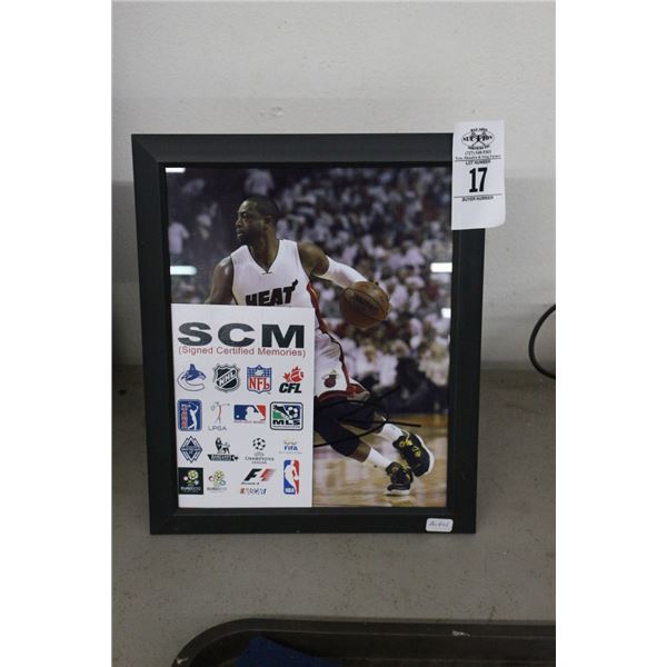 Miami Heat Autographed Photo w/COA