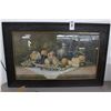 Image 1 : Framed Fruit Still Life - 24"  X  30"