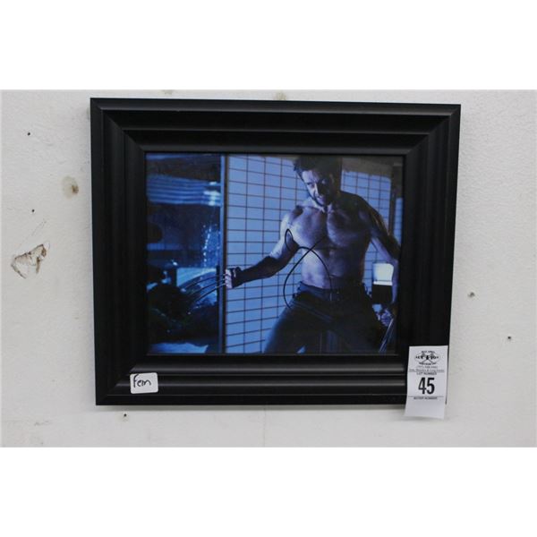 Hugh Jackman Wolverine Autographed Photo
