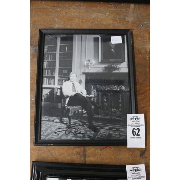 Jimmy Carter Framed Vintage Photo