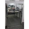 Image 1 : Etched Mirrored Framed 3'  X  5'  - No Shipping