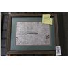 Image 2 : Oriental 50's Abstract Framed Art, Frame