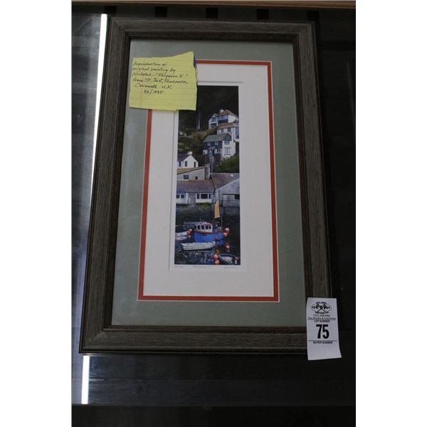 Framed Wall Art Palperro 1 - 10"  X  20"