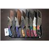 Image 1 : 8-Custom Knife w/Sheath - 8 X $