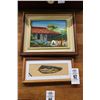 Image 1 : Framed Small Tropical Art - 2
