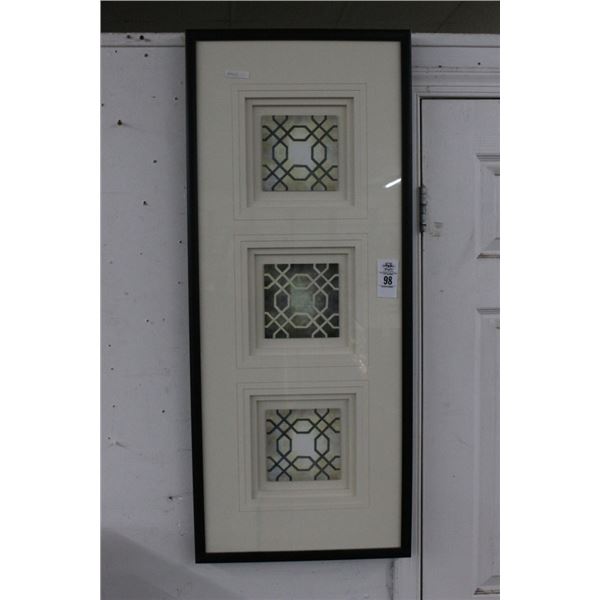 Contemporary Shadowbox Style Wall Art