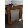 Image 1 : Bamboo Framed Mirror - No Shipping