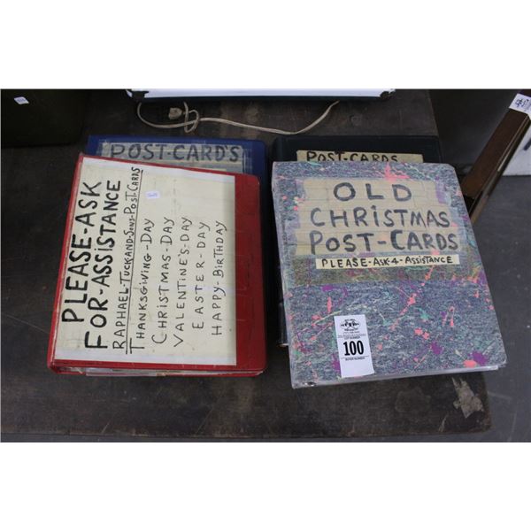 Albums 4 w/Vintage/Collector Postcards