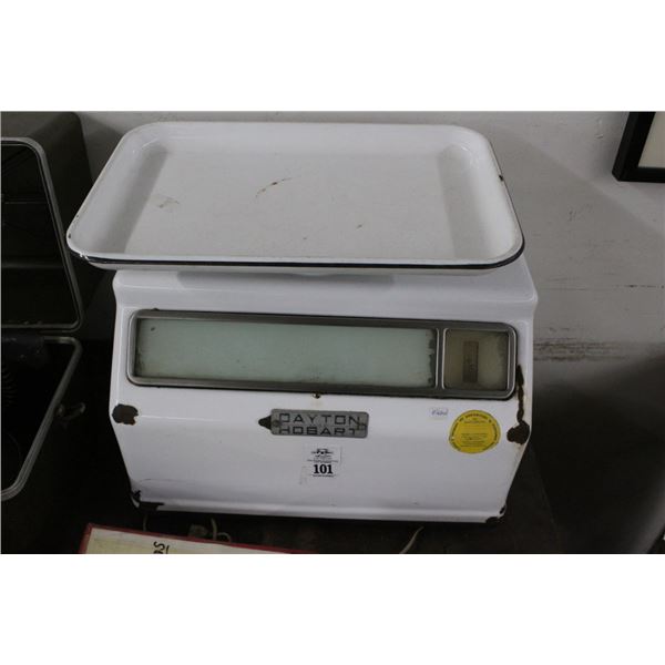 Dayton Vintage Hobart Enamel Scale
