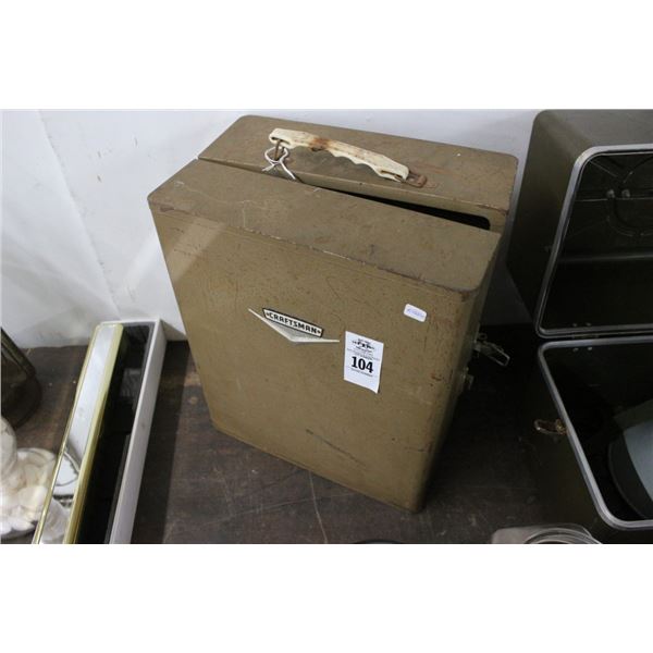 Craftsman Vintage Metal Toolbox