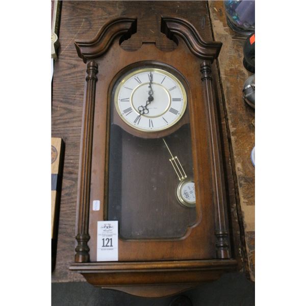 Howard Miller Pendulum Wall Clock - Missing Finial