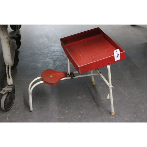 Vintage Bicycle Style Student Desk