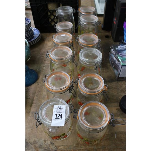 Floral Jar Set - 12 Pc.