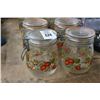 Image 2 : Floral Jar Set - 12 Pc.