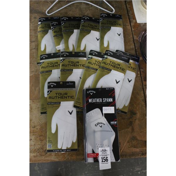 12-Callaway Golf Gloves - 12 X $