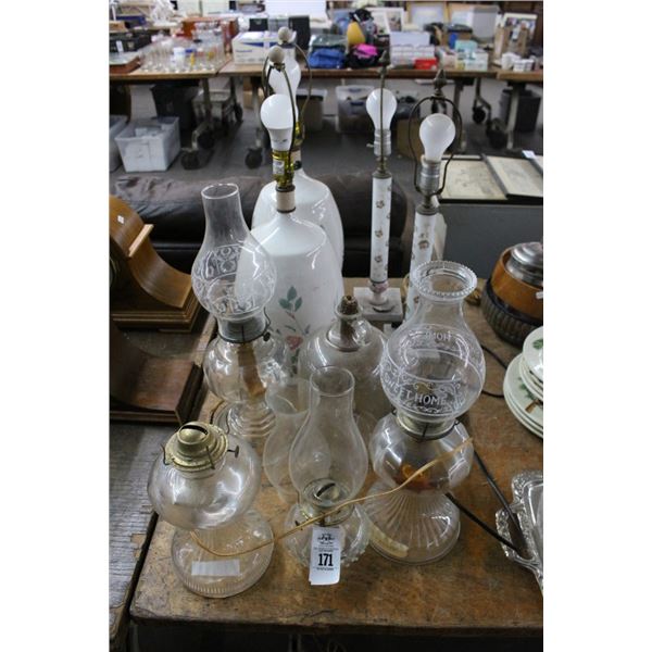 Asst. Oil Lamps, Others