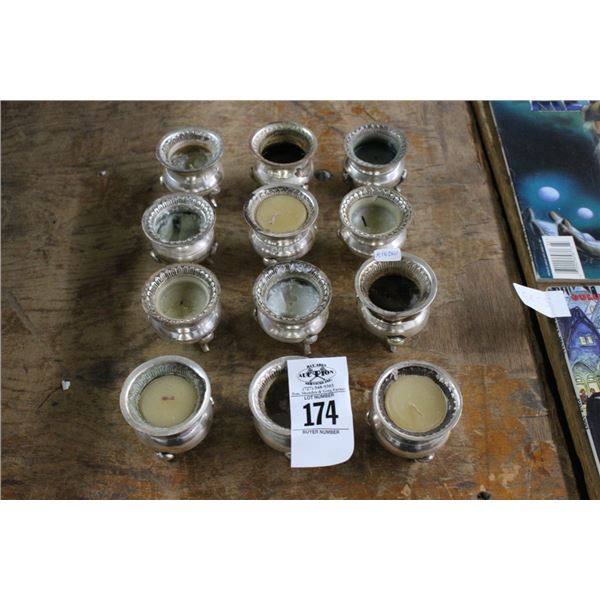 Silverplate Small Candles - 12