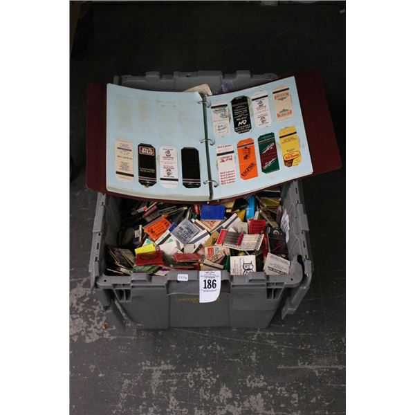 Tote Fulll of Matchbooks