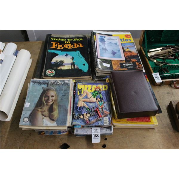 Vintage Atlases, Comics, More