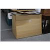 Image 1 : Magazine/Pamphlet Rack Wood Cabinet