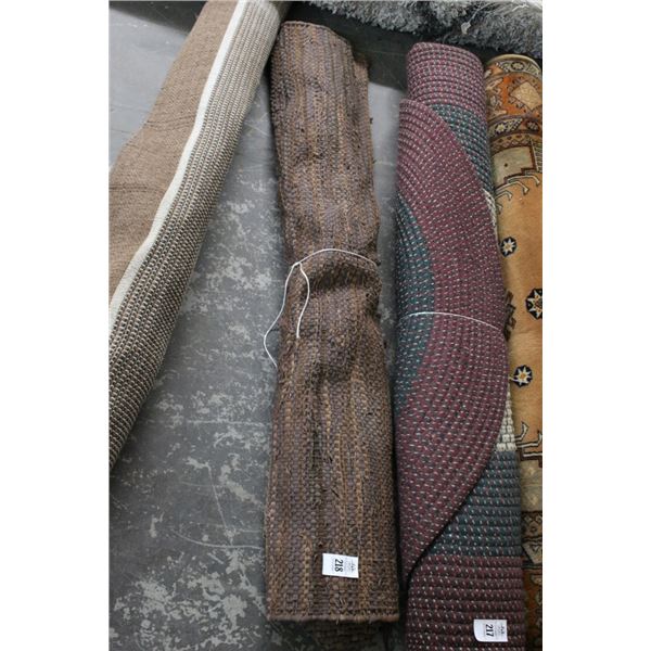 Brown Approx.  5'  X  7'  Area Rug