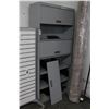 Image 1 : Grey Metal 6 Drawer Lateral File Cabinet