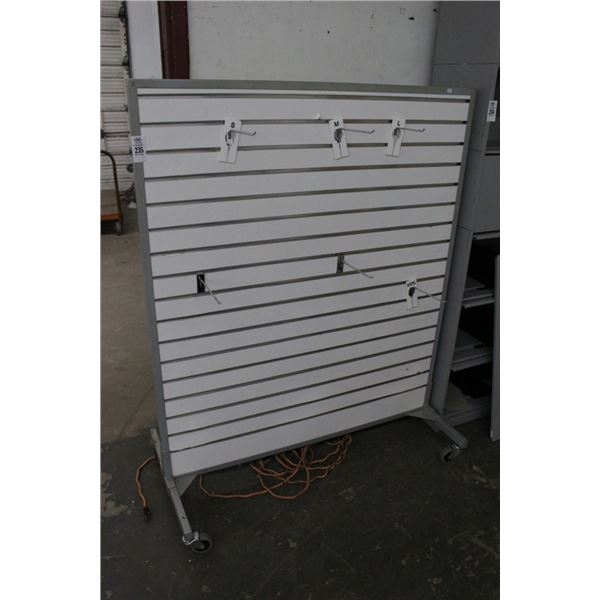 Rolling Slate Wall Display