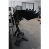 Image 5 : 5'  T  X  4'  W  Bronze Eagle Statuary Signed Dania