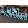 Image 2 : Lighted Signs "Vintage Repurposed"  - No Shipping