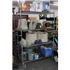 Image 1 : Metro 4 Shelf Cart