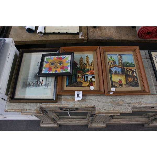 Asst. Small Framed Wall Art - 4