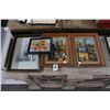 Image 1 : Asst. Small Framed Wall Art - 4